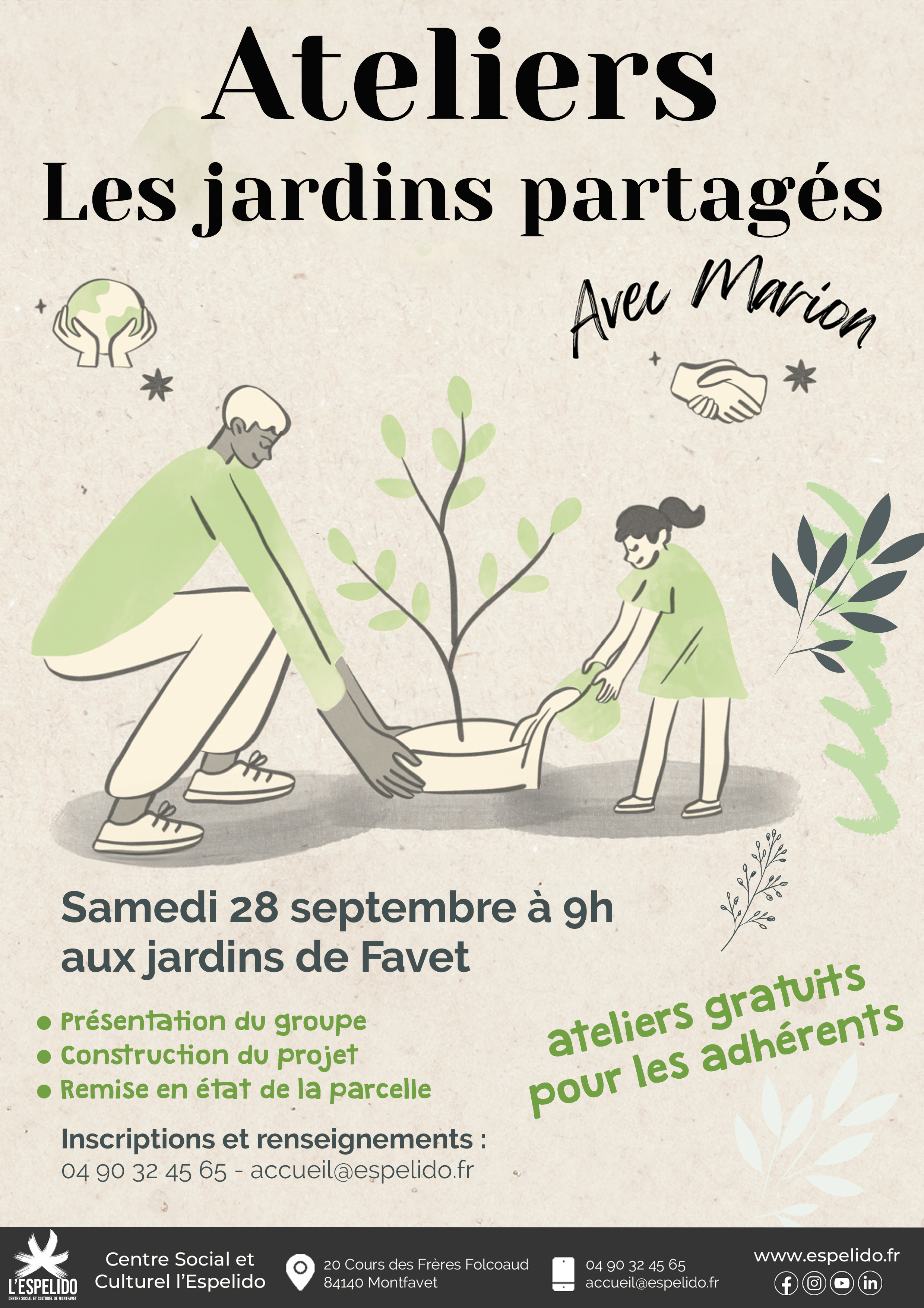 Les jardins partagés